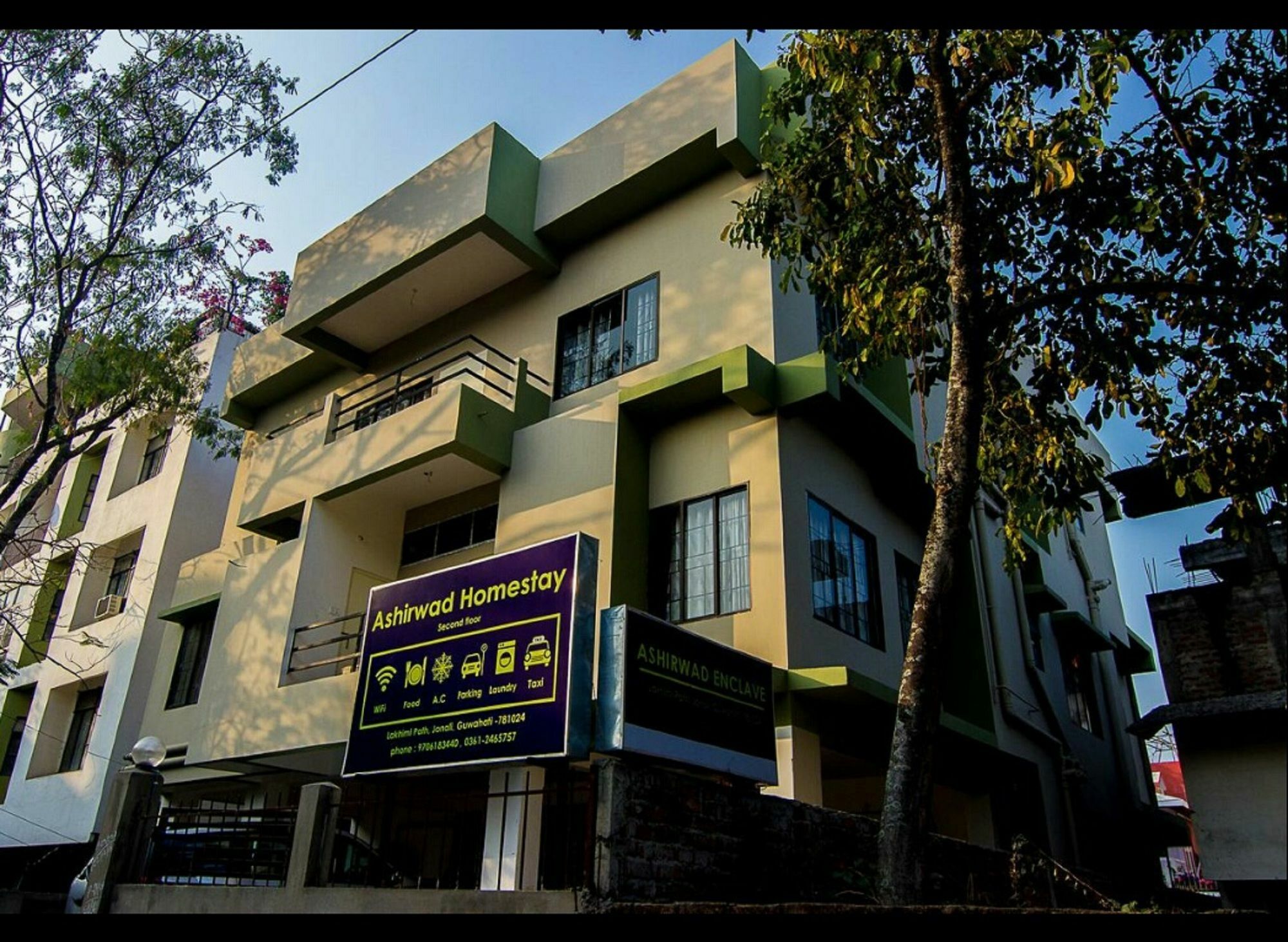 Ashirwad Homestay Guwahati Eksteriør bilde